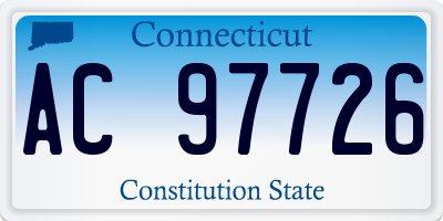 CT license plate AC97726