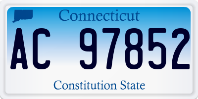 CT license plate AC97852