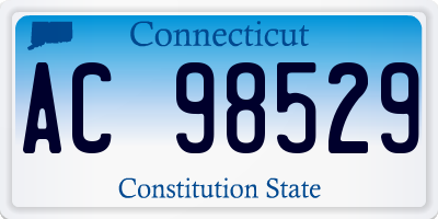 CT license plate AC98529