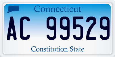 CT license plate AC99529