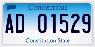 CT license plate AD01529