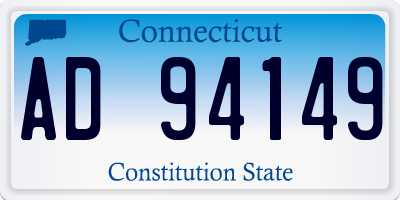 CT license plate AD94149