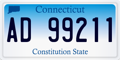 CT license plate AD99211