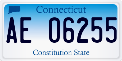 CT license plate AE06255