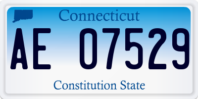 CT license plate AE07529