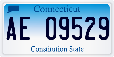 CT license plate AE09529