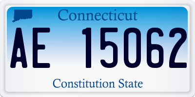 CT license plate AE15062