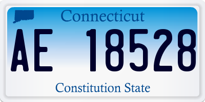 CT license plate AE18528