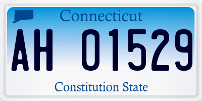 CT license plate AH01529