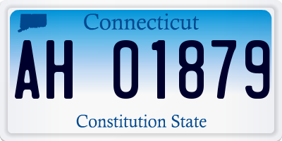 CT license plate AH01879