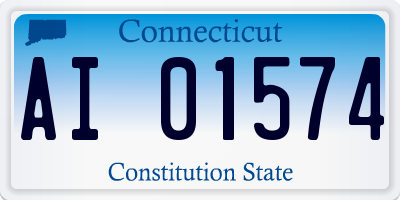 CT license plate AI01574