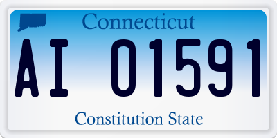 CT license plate AI01591