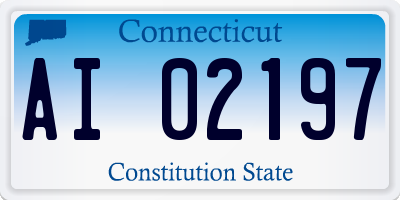 CT license plate AI02197