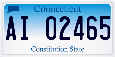 CT license plate AI02465