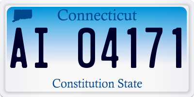 CT license plate AI04171