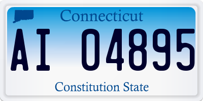 CT license plate AI04895
