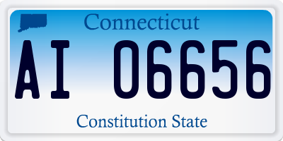 CT license plate AI06656