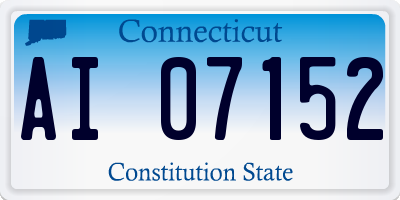 CT license plate AI07152
