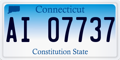CT license plate AI07737
