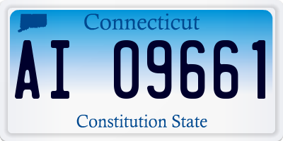 CT license plate AI09661