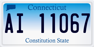 CT license plate AI11067