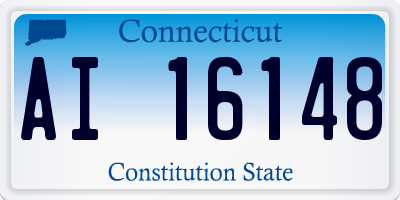 CT license plate AI16148