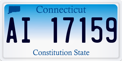 CT license plate AI17159