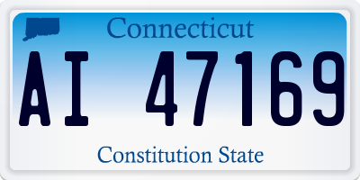 CT license plate AI47169