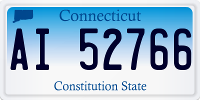CT license plate AI52766