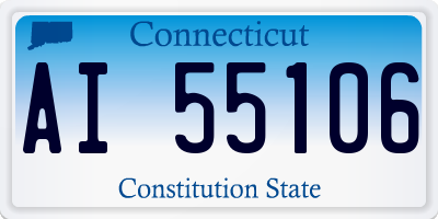 CT license plate AI55106
