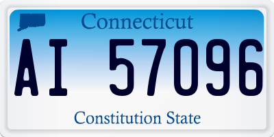 CT license plate AI57096