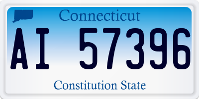 CT license plate AI57396