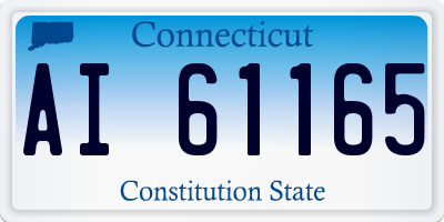 CT license plate AI61165