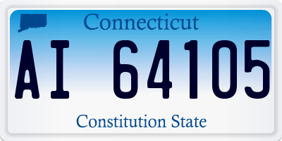CT license plate AI64105