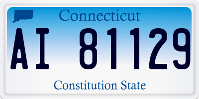 CT license plate AI81129