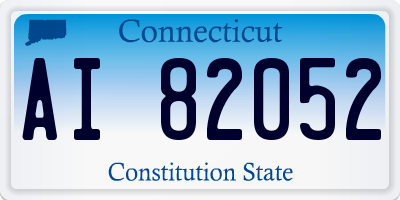 CT license plate AI82052