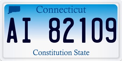 CT license plate AI82109