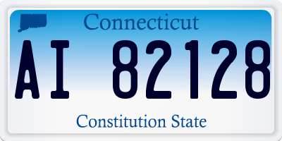 CT license plate AI82128