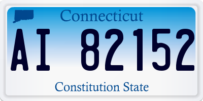CT license plate AI82152
