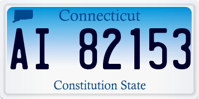 CT license plate AI82153