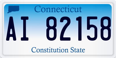 CT license plate AI82158