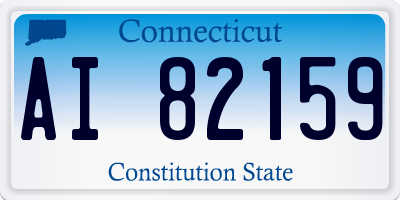 CT license plate AI82159