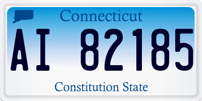 CT license plate AI82185