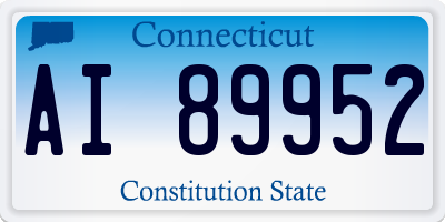 CT license plate AI89952