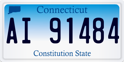 CT license plate AI91484