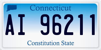 CT license plate AI96211