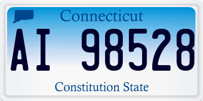 CT license plate AI98528