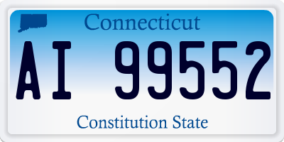 CT license plate AI99552