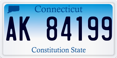 CT license plate AK84199