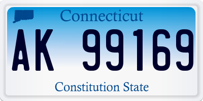 CT license plate AK99169